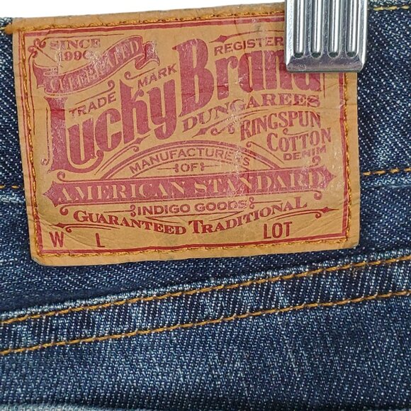 Lucky Brand Womens 6 28 Jeans Lola Bootcut Short Denim Stretch Mid Rise 5 Pocket - Picture 7 of 16